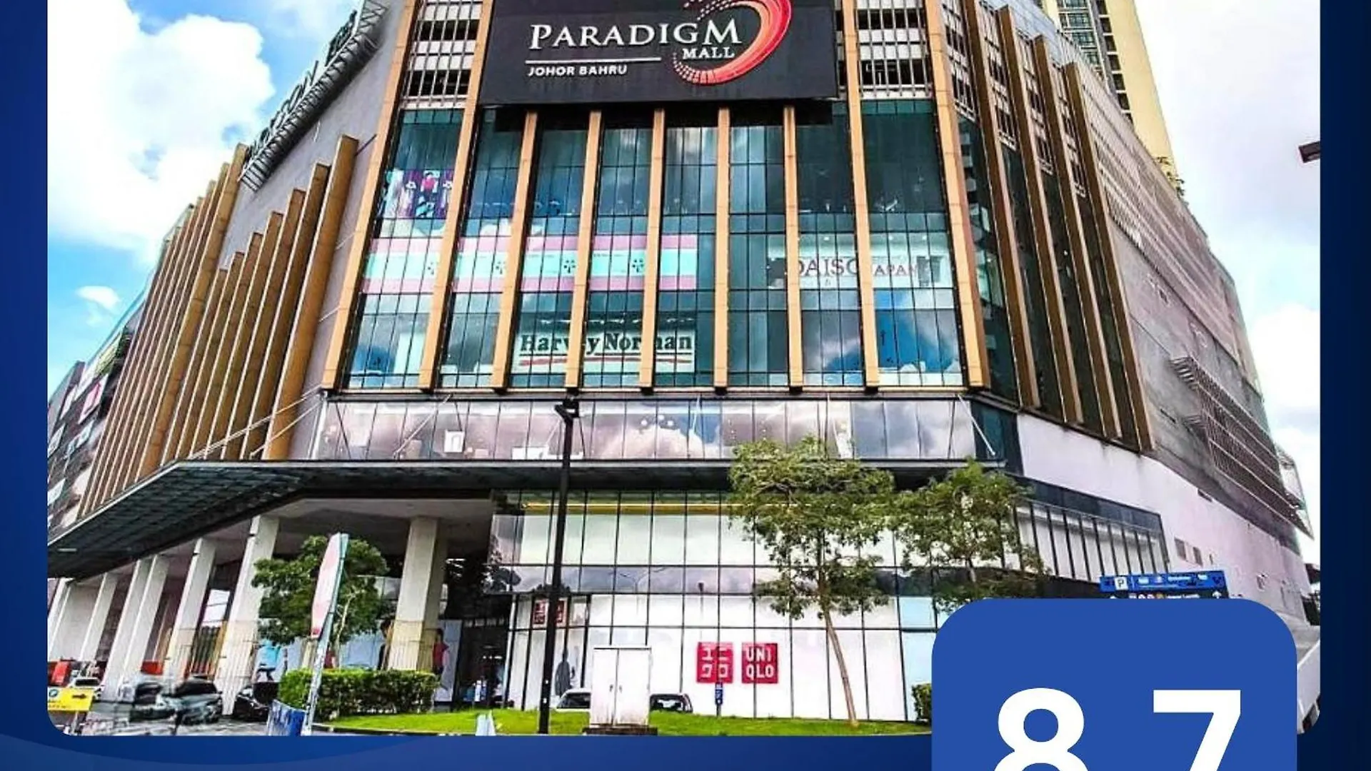 Paradigm Residence Johor Bahru location